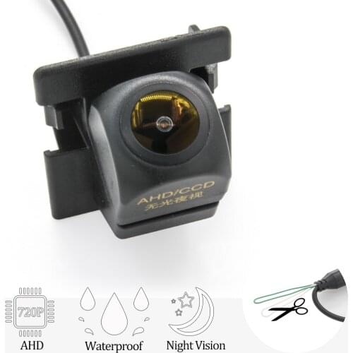 AHD 1280*720P Vehicle Rear View Camera For Mazda 2 2016 2017 2018 5 Door Hatchback Car Reversing Backup Mirror LCD Monitor
