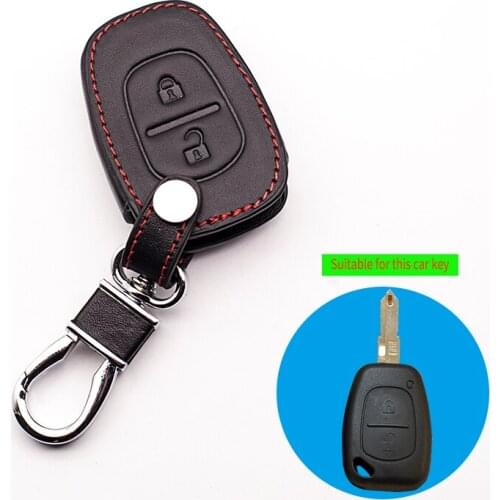 New design Genuine Leather cover wallet key remote case For Opel Vivaro Movano Renault Traffic Kangoo For Nissan starline a91