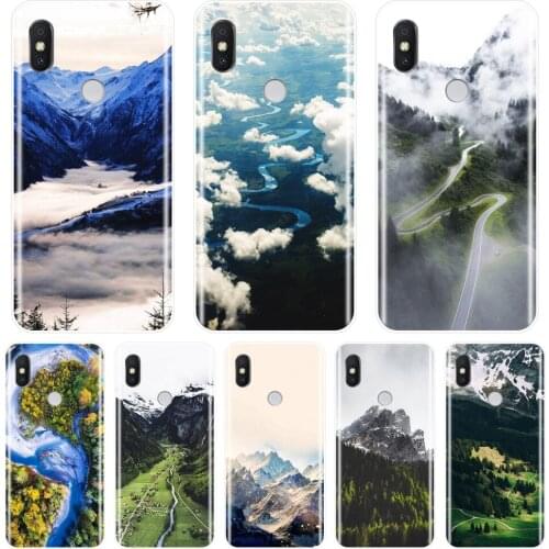 Back Cover For Pocophone F1 Xiaomi Redmi S2 4A 5A 6A 5 Plus Mountain Silicone Phone Case For Redmi Note 4 4X 5 5A 6 Pro Prime