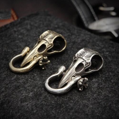 EDC 925 Silver Bronze Knife Beads A Pendant Paracord Outdoor DIY Decorations 925 Silver Bronze Camping Gear EDC Tools