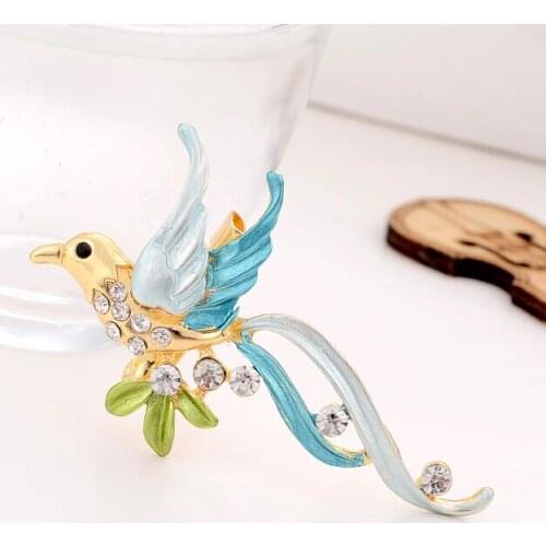 Hesiod Bird Brooches For Clothes