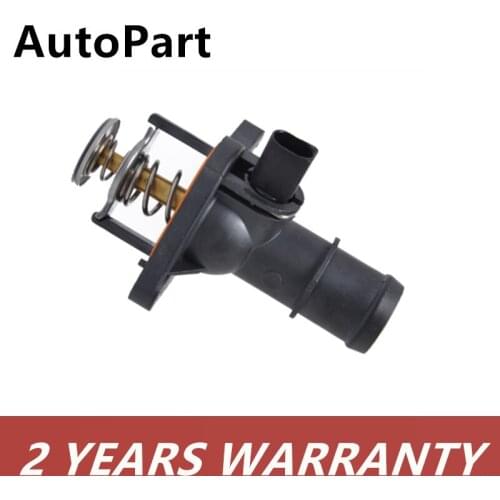 Coolant Thermostat Part For VW Golf Bora For Skoda Octavia For Audi A3 Engine Thermostat Housing 06A121114
