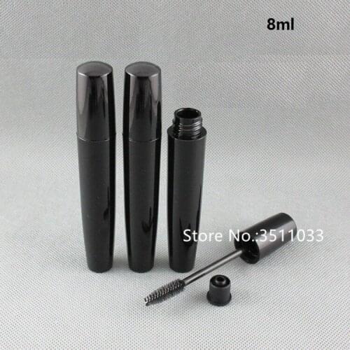 8ML 20pcs 30pcs 50pcs Empty Elegant Eyelash Cream Container Bottle Black Classical Mascara Tube Eyelash Growth Liquid Container
