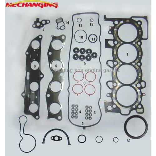 L15A1 FOR HONDA JAZZ II (GD) OR CITY Saloon 1.5 FF Metal Engine Part Engine Rebuilding Kits Engine Gasket 06110-REB-Z00 50275300