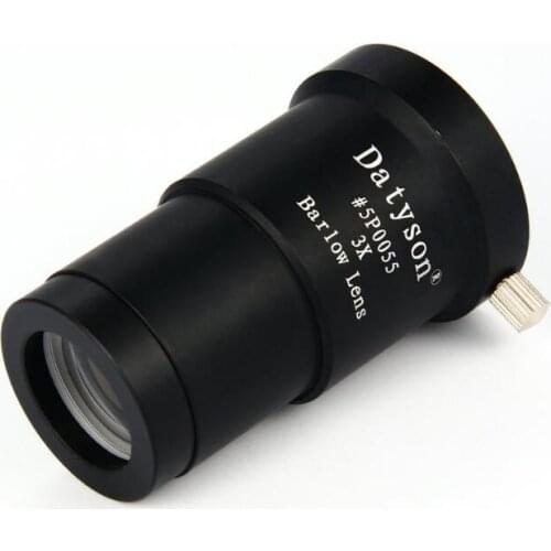 3X Barlow Lens 1.25"/31.7mm Alluminum alloy material Astronomical Telescope Eyepiece FMC Coating Ocular Barlow len fast shipping