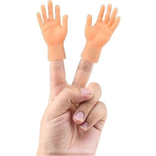 Novelty Toys Funny Finger Fidget Mini Hands Palm Tease Cat Pet Gags Joke Party Halloween Kids Adults Toy