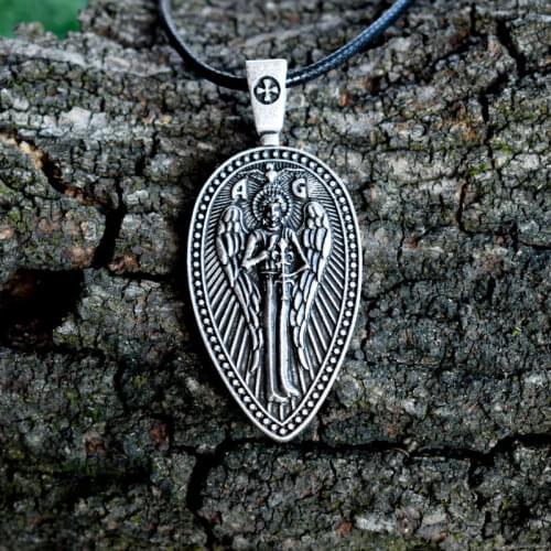 ARCHANGEL ST GABRIEL necklace PROTECT-US-PRAYER
