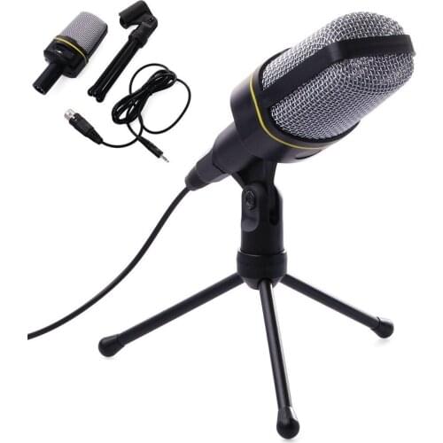 Professional condenser microphone Desktop Mic With Tripod Holder
