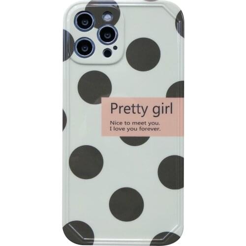 Anti-Fall Soft Silicone Phone Case for Iphone 7 8 X XR XS 11 12Pro Max Fashion Personality Pattern Phone Cover Ins Popular