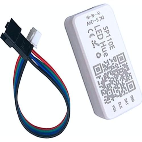 Bluetooth Led Controller SP110E For WS2801 WS2812B SK6812 RGB/RGBW Magic Lights Pixel APP Con Strip IOS Android Smart Phone