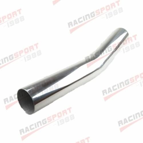 Mirror Polish Aluminum 2.5" 63mm OD 15 Degree Turbo Intercooler Pipe Tube