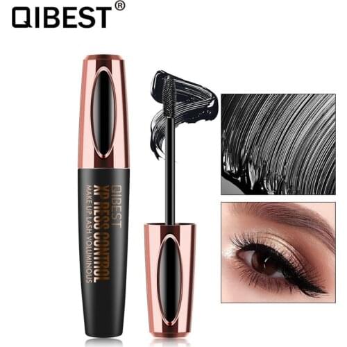 Korean 4D Silk Fiber Lash Mascara Waterproof Rimel 3d Mascara for Eyelash Extension Black Thick Lengthening Eye Lashes Cosmetics