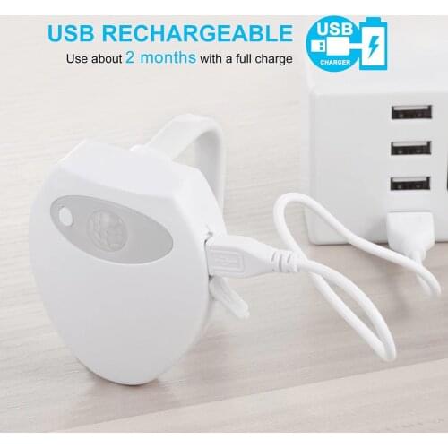 USB Rechargeable Toilet Lamp Smart Night Light PIR Motion Sensor 8 Colors Backlight For Toilet Bowl Bathroom LED Toilet Light