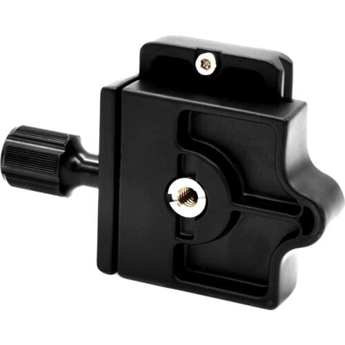 Camera Quick Release Plate Universal Camera Quick Release Clamp Adapter With PU60 QR Plate For Tripod Monopod Slider