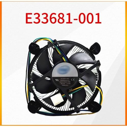 E33681-001 12V 0.14A Cooling Fan is Suitable For Intel 775 Chassis Motherboard CPU Radiator Fan