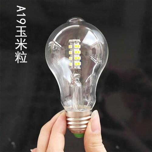 10PCS Edison LED 3W A19 Column Corn bulb Screw E27