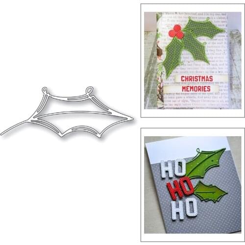 2020 New Plant Leaves Layered Embossing Layering Leaf Metal Cutting Dies For Making Greeting Card Paper Scrapbooking No Stamps