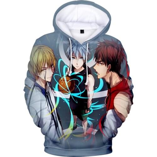 2021 New Kurokos Basketball Hoodies Men/Women Fashion Casual Idol Sweatshirt 3D Print Creative Hoodies Autumn Winter Clothes