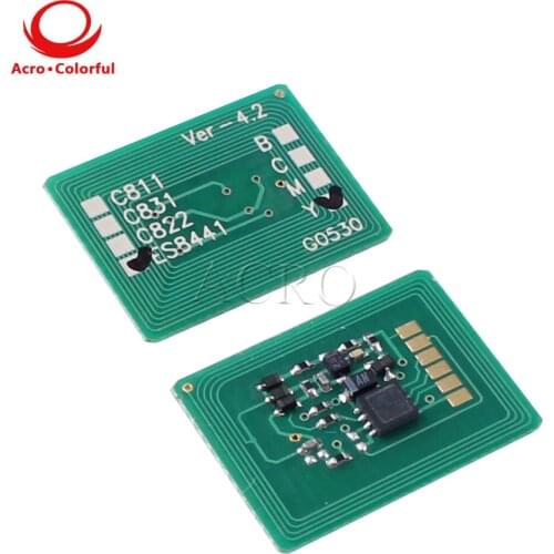 3 sets New toner chip for OKI ES8431dn ES8441dn ES8441dn reset laser printer cartridge chip