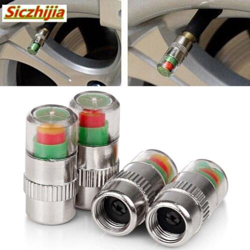 4 automatic tire pressure valve monitoring cap sensor for Citroen C-Quatre C-Triomphe Picasso C1 C2 C3 C4 C4L C5 Elysee