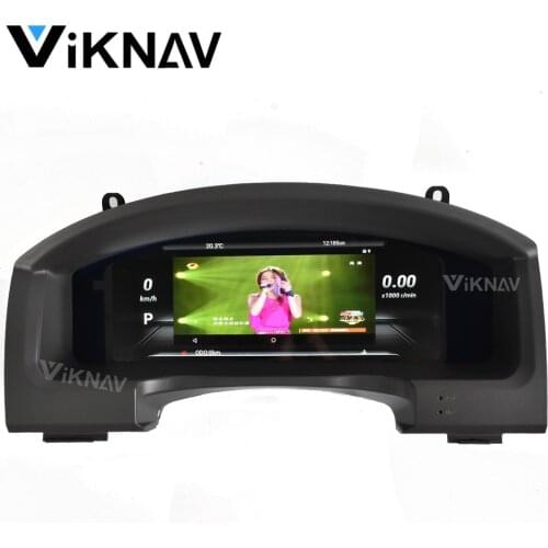 Android car LCD meter instrument dashboard screen for Toyota Land Cruiser 2008-2015 auto radio multimedia player GPS navigation