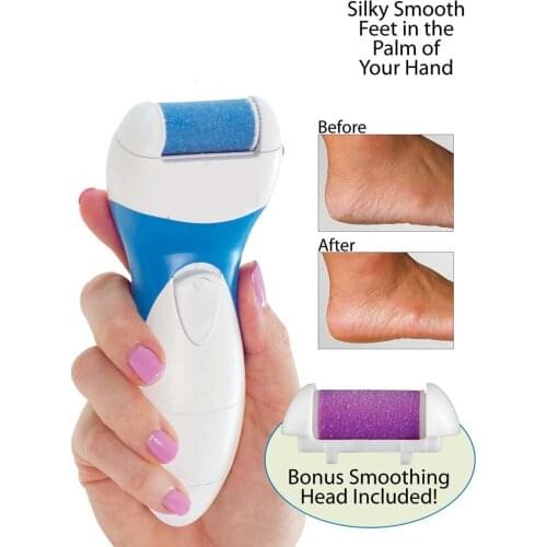 Retail package house clearner Professional Electronic Foot cleaner polisher,ped feet cleaning machine brush