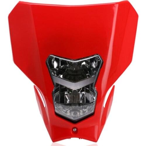 Motorcycle Halogen HeadLight Lamp Windshield Headlight Fairing Mask DRL Light for Honda Crf450L 450XR 2019-2020