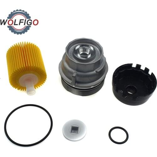 Engine Oil Filter Housing Cap Plug for TOYOTA Corolla Camry Rav4 LEXUS ES300h ES350 RX330 15620-31060 1562036020 0415231090