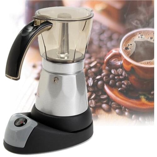 Kitchen Mini Coffee Maker Electric Automatic Coffee Machine Cafetiere 6 Cups Espresso Percolator Mocha Tea Kettle Household