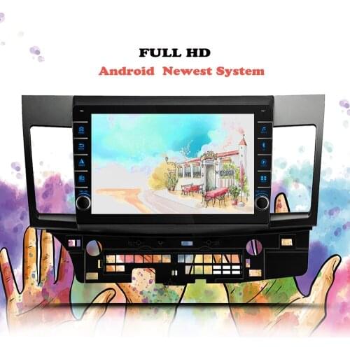 Multimedia Player For Mitsubishi Lancer 2007 2008 2009 2010 2011 2012 Auto Car Radio Android GPS Navigation Carplay DVD Cassette