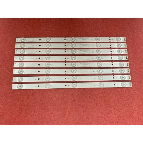 New 40 PCS 5LED 380mm LED Backlight stirp for 40E6000 40E3000 40E3500 40E3500 5832-W40000-2P00 5800-W40000-3P00 2P00 1P00