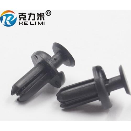 KE LI MI 5mm S ll Nylon Black Front And Rear Bumper /Insulation Grille /Seat Retaining Clip for VW N-905-369-01