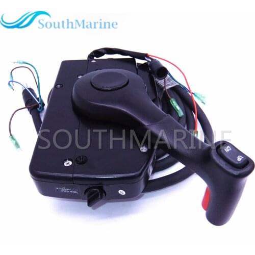 881170A15 Boat Motor Side Mount Remote Control Box With 8 Pin for Mercury Outboard Engine PT Left Side