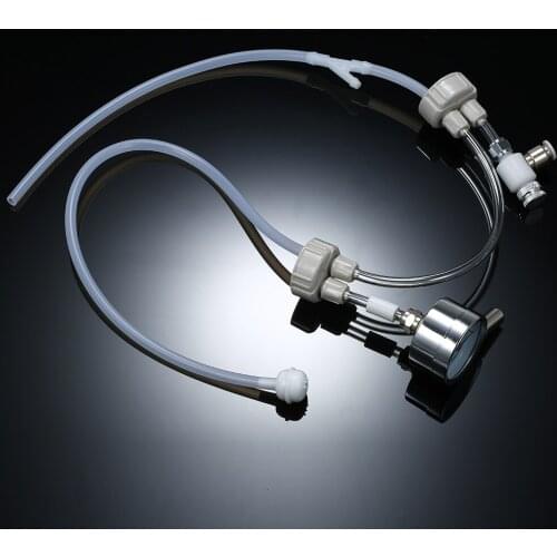 Aquarium DIY CO2 Generator System Kit with Pressure Air Flow Adjustment Water Plant Fish Tank Aquarium Accessory