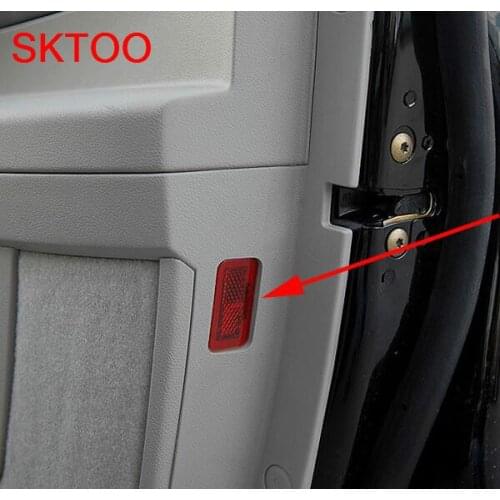 SKTOO 2pcs For Chrysler 300C interior trim panel lights Door panel lights Welcome light Door warning light Reflector 04602393AB