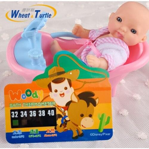 2pcs/Lot 2020 Baby Bath Shower Animal Thermometer Toy Infant Boys Baby Bathe Bathing Cartoon Temperature Toy Thermometer