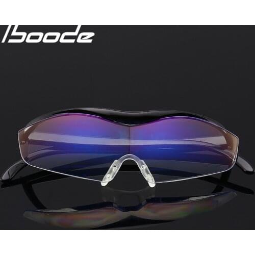 Iboode 250 Drgree Magnifying Glass Reading Glasses Big Vision Presbyopic Magnifier Eyewear 3 Colors