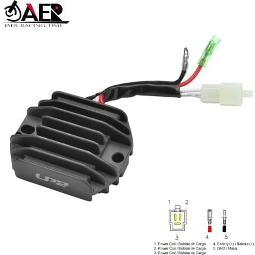 Motorcycle Voltage Regulator Rectifier for Yamaha YFB 250 Timberwolf YFM 350 Big Bear YFM 400 Kodiak YFM 600 Grizzly