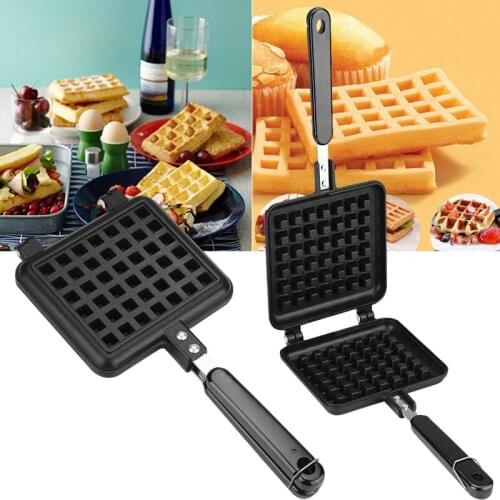 High Quality Aluminum Alloy Household Kitchen Gas Non-Stick Cake Cookie Maker Pan Mould Mold Press Plate Cooking Bakeware Tool