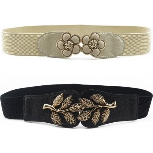 Womens Dress Decorative Belt Elastic Womens Belt