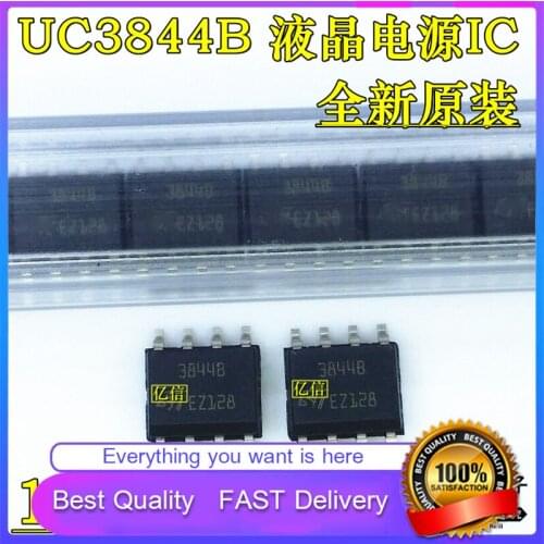 10Pcs/Lot New Original UC3844B LCD POWER IC SOP-8 PACKAGE