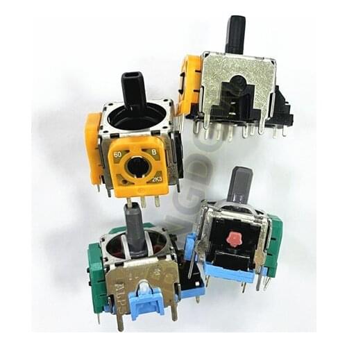 200PCS Original Yellow 3Pin 3D Analog Controller Joystick Sensor Module Potentiometers Replacement For PS5 Accessories