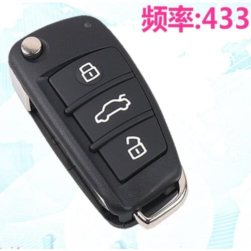 DAKATU 3 Button Flip Folding Remote Key FOR Chery E3 E5 tiggo5 fulwin 2 Remote key 433mhz no chip