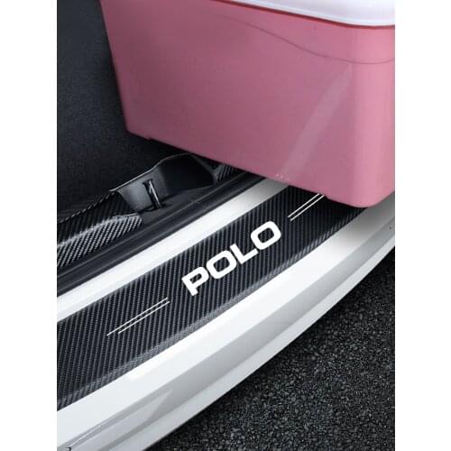 For VW Volkswagen Polo 3 4 5 6 1995 1996 1997 1998-2021 Car Trunk 3D Auto Boot Stickers Logo Decoration Anti-Scratch Accessories