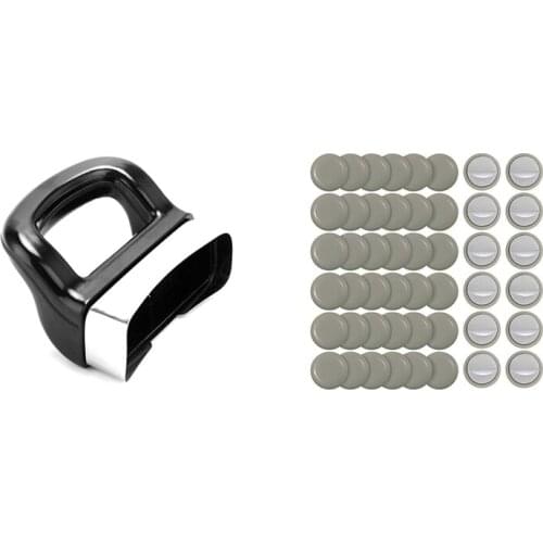 4 Pcs Metal Pressure Pan Pot Short Handle & 36 Pcs Round Furniture Sliders Reusable Glider Moving Pad