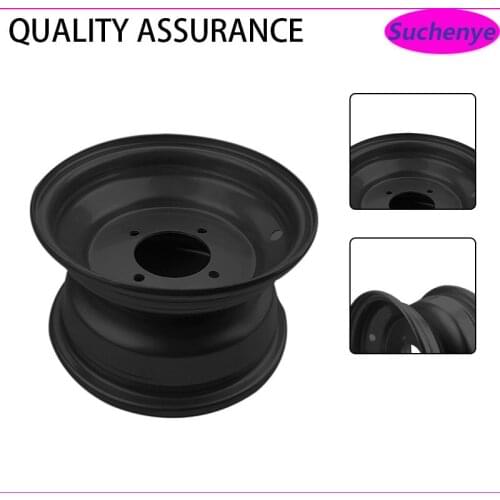 8 inch Small 4-hole Iron Wheel Hub Motorcycle Front wheel 19x7-8 Rear 18x9.50-8 inch Wheel for ATV Kart Tire Accessories