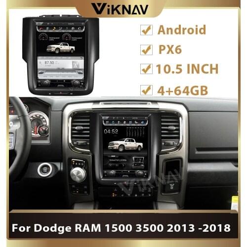 Android Car Radio for Dodge RAM 2013-2017 Auto Stereo Receiver Multimedia Player Application model Screen Car DVD GPS Navigation