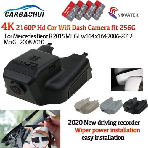 NEW ! Plug and play Car DVR Video Recorder Dash Cam Camera For Mercedes Benz R 2015 ML GL w164 x164 2006-2012 Full hd 1600p