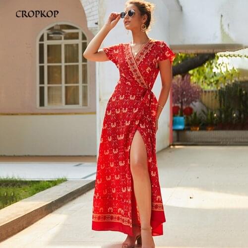 CROPKOP Party Summer Dresses