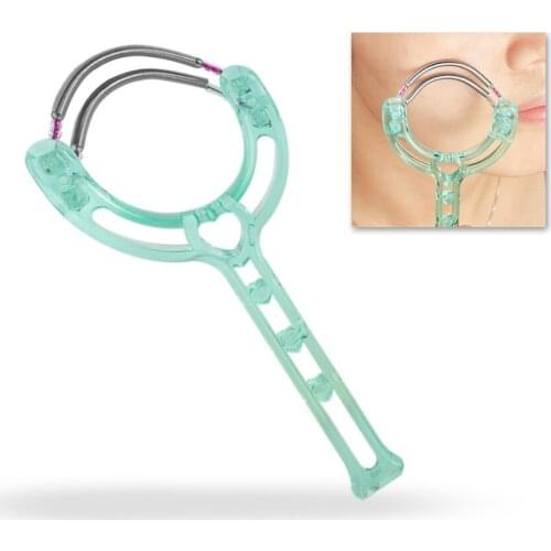 1pcs Facial Hair Remover Epilator Face Facial Hair Spring Bend Remover Epilator Stick Hair Removal On The Upper Lip Chin